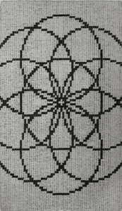 ‘Circles I’ Handwoven Rug