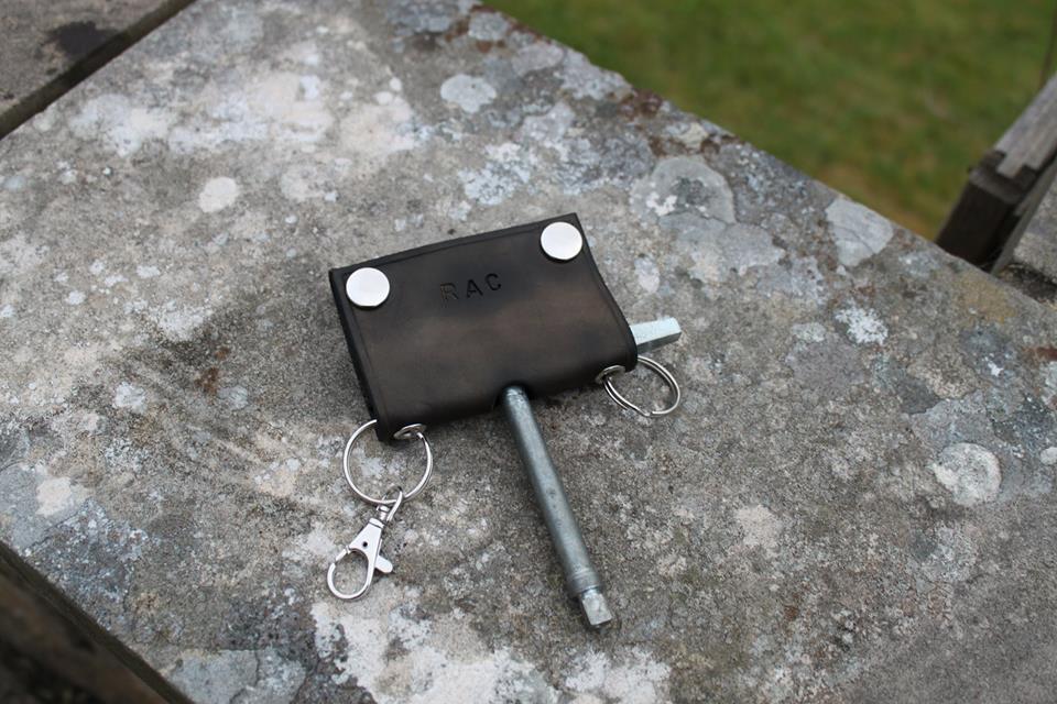 Personalised Railway Carriage Key / Tee Key Holder with Accessories for Guard or TTI.