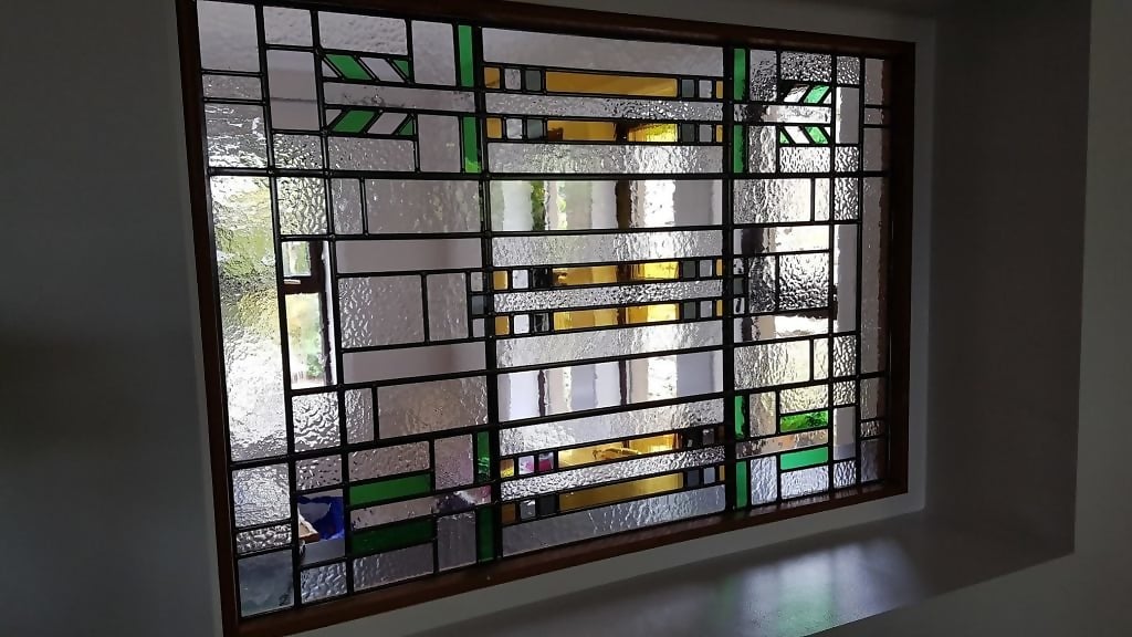 Leaded Glass “After Frank Lloyd Wright”