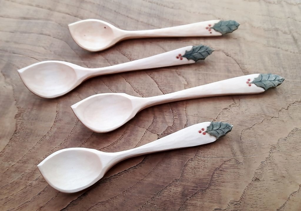 ‘Holly’ spoons