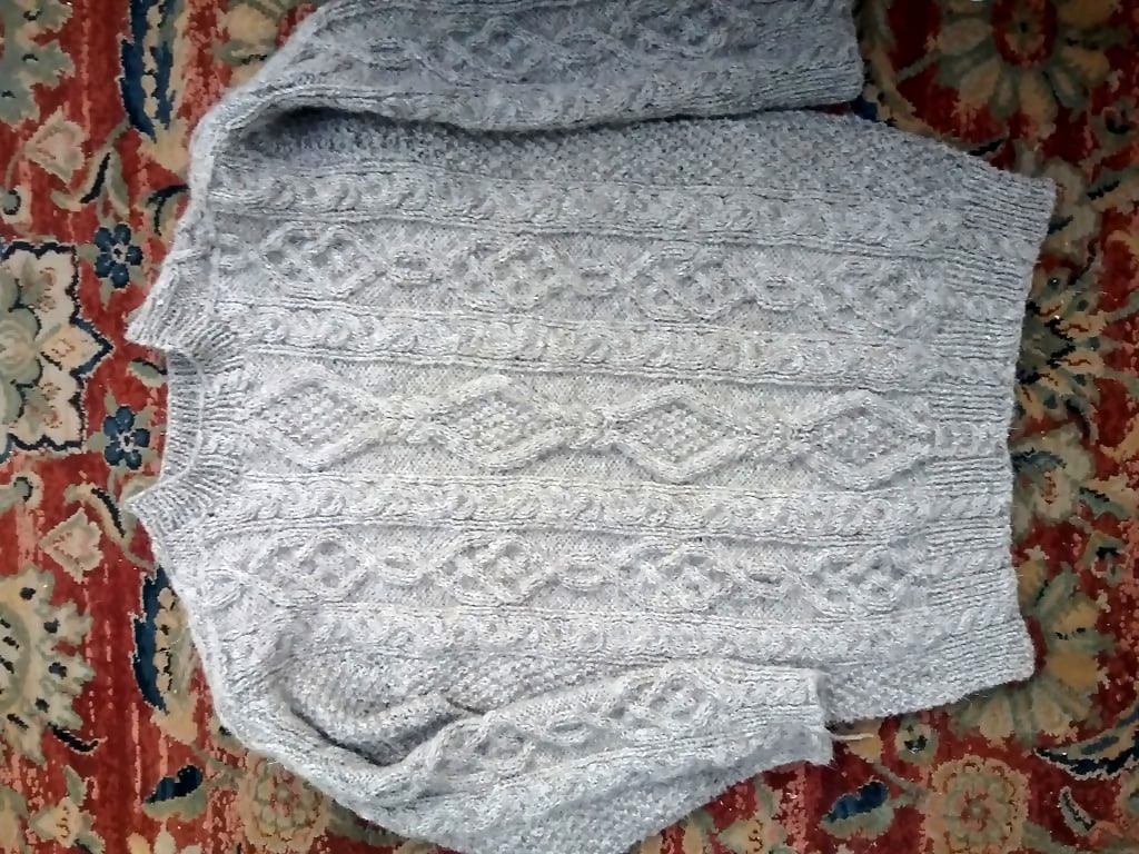 Aran sweater
