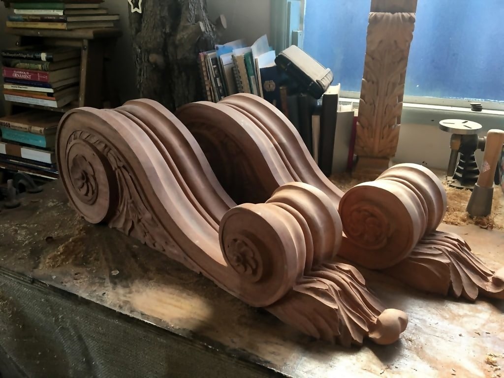 Extra large corbels