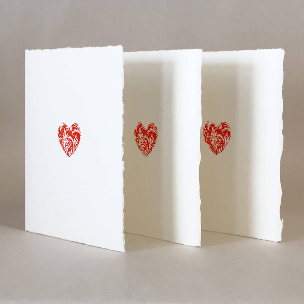 Letterpress ‘Token of Love’ – Hand Printed Card