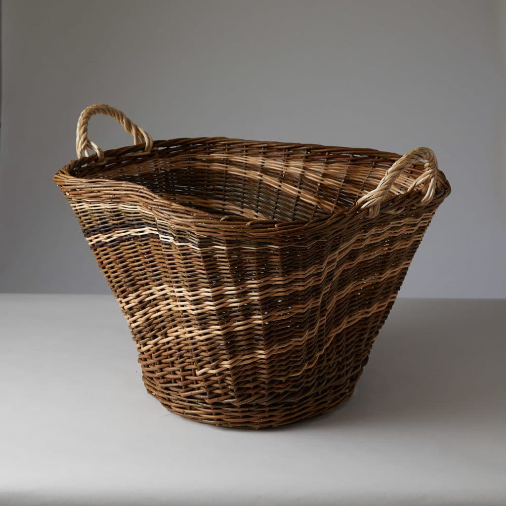 Contemporary Log Basket