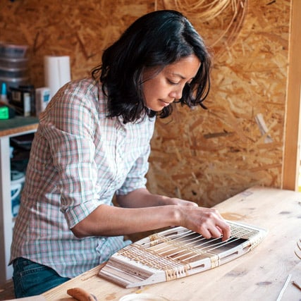 Monica Cass – Chair Seat Weaver