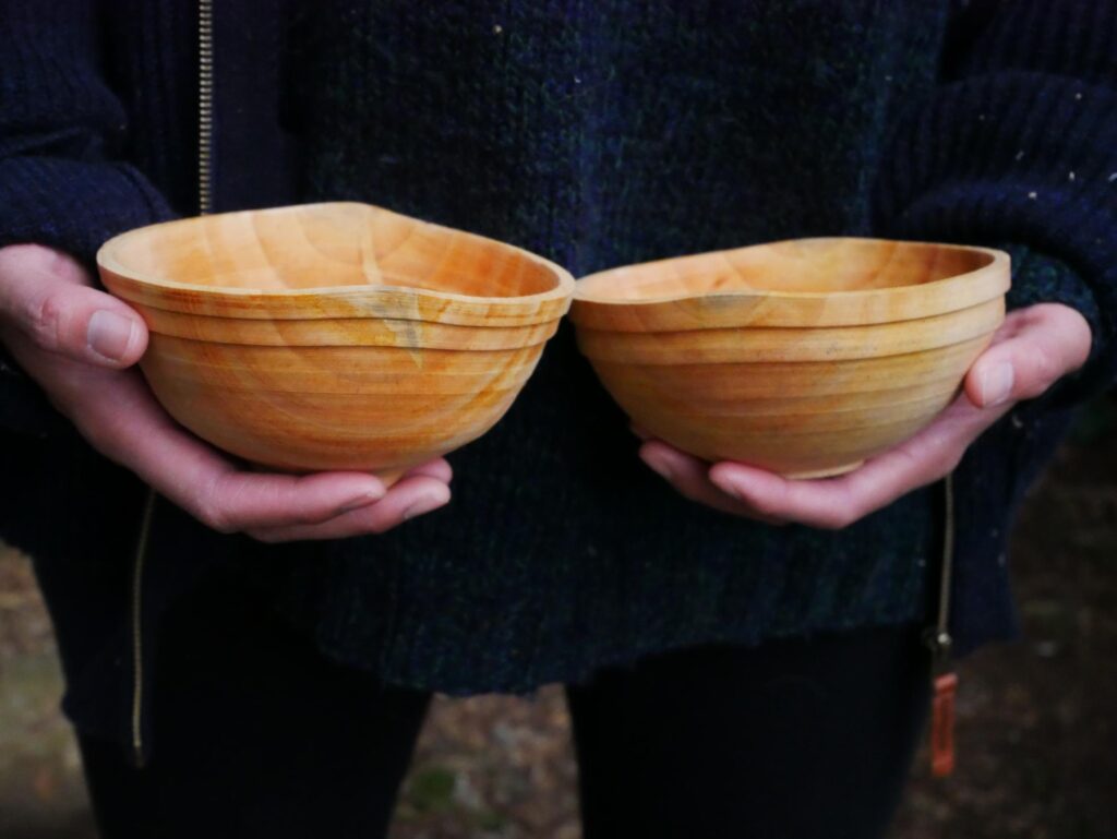 Wooden bowls