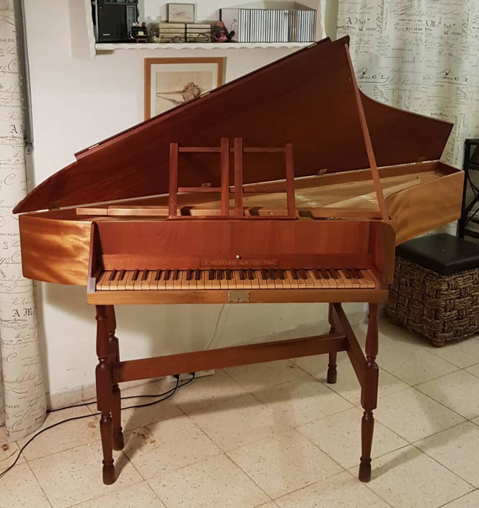 English Bentside Spinet