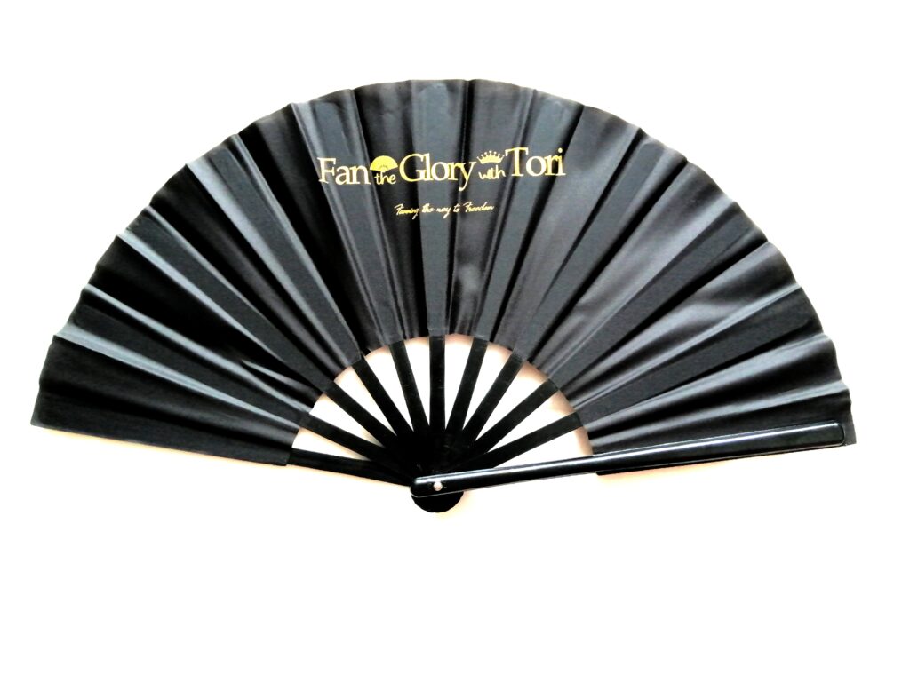 Fan The Glory With Tori Memorabilia Souvenir Folding Hand Fan