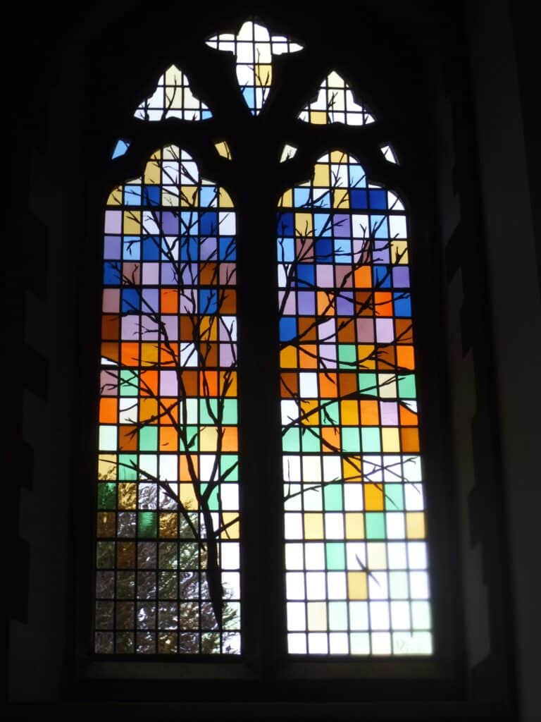 Life Window, Little Houghton Church, Northamptonshire