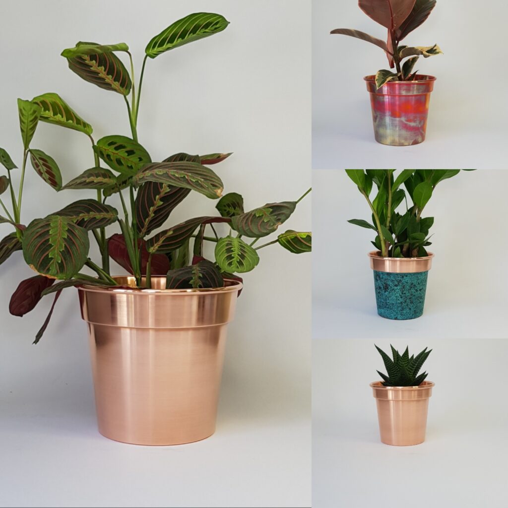 Handmade plant pots