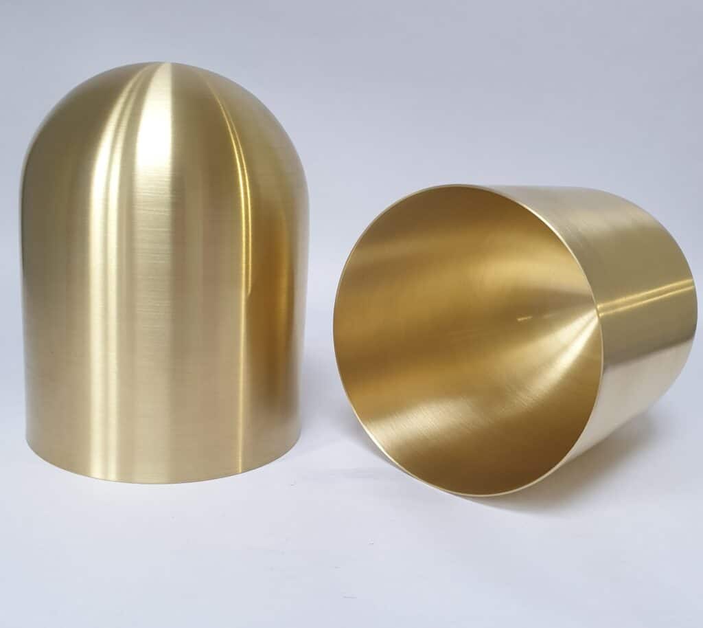 Brass lighting components