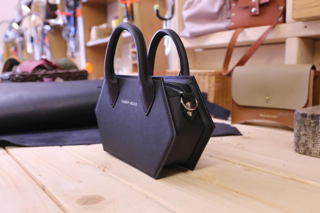 Leather bags manufacturing
