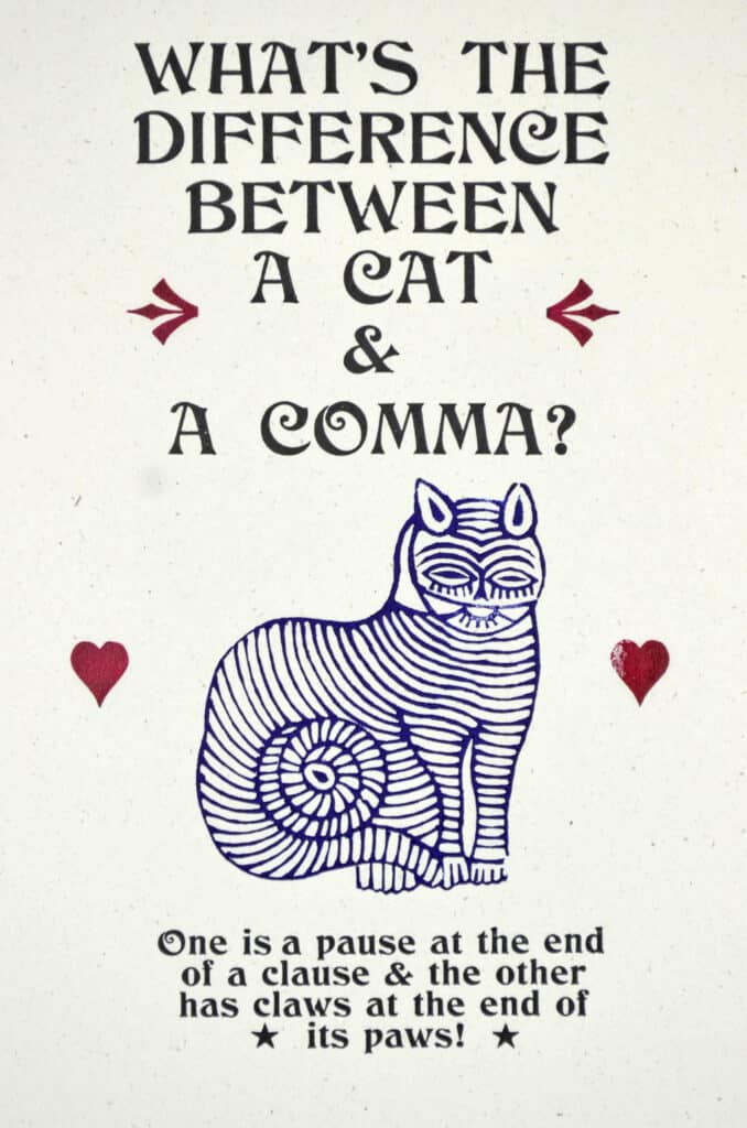 Cat and Comma