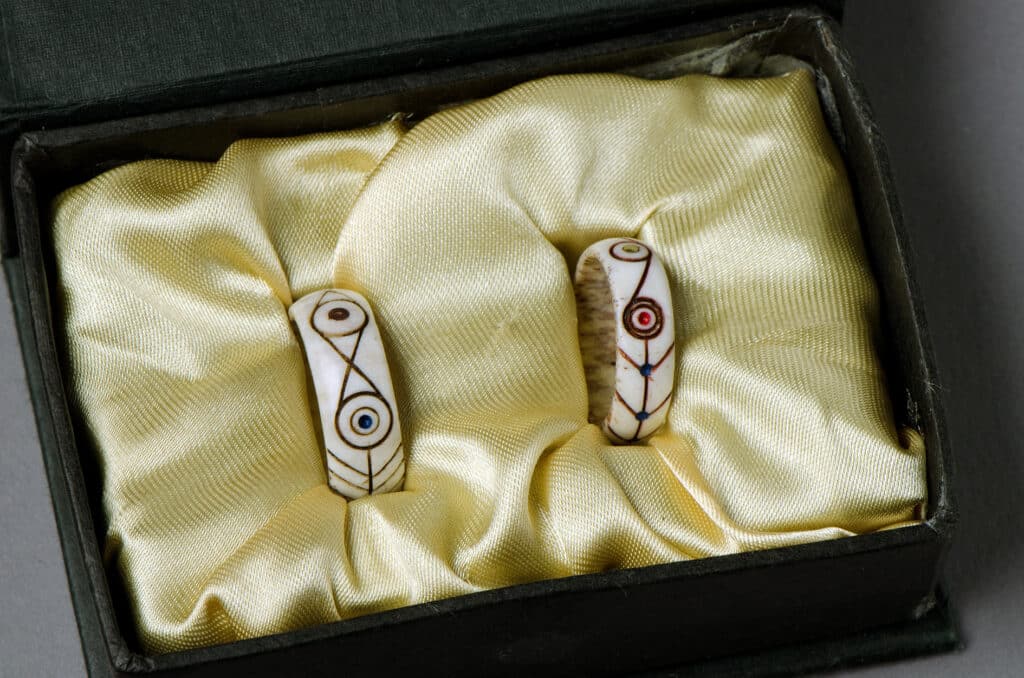 Antler Decorated Rings