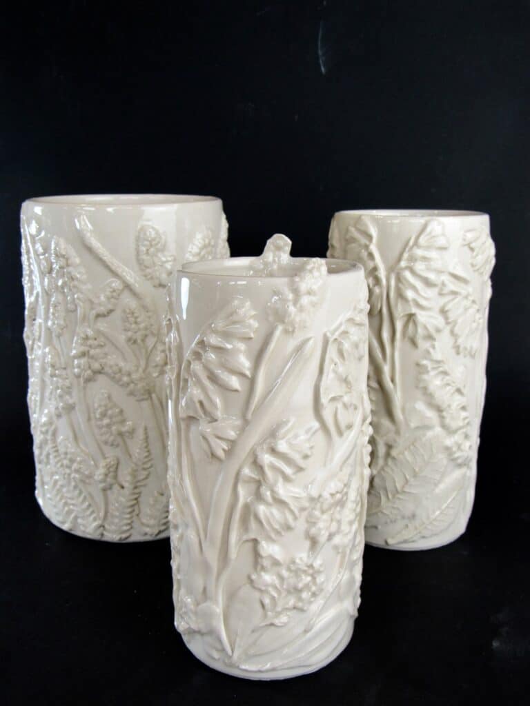 Flora Sprigged Vases