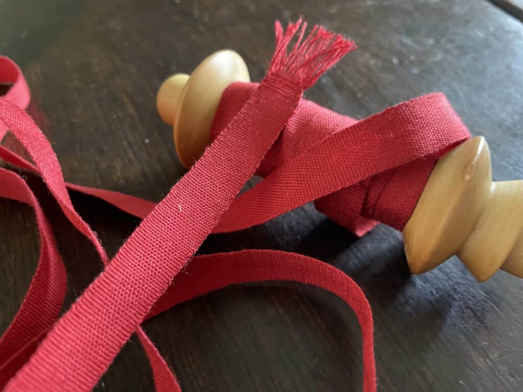 Silk ribbon (HeddleWoven, plain)