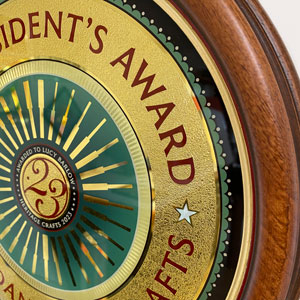 President's Award 2023 made by Eddy Bennett