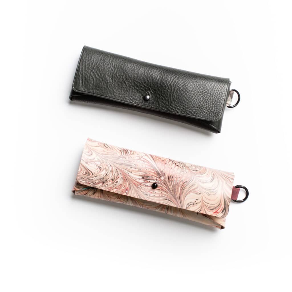 Marbled Leather Case, Swirl