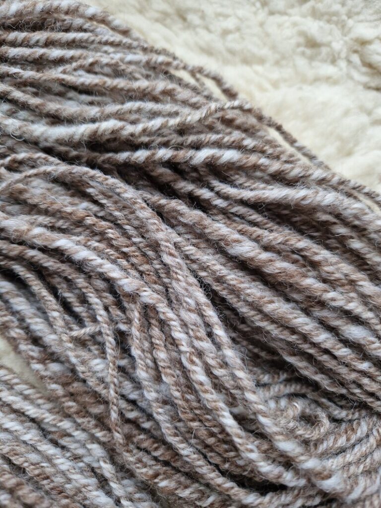 All Finnished – Hand-spun finnish wool.