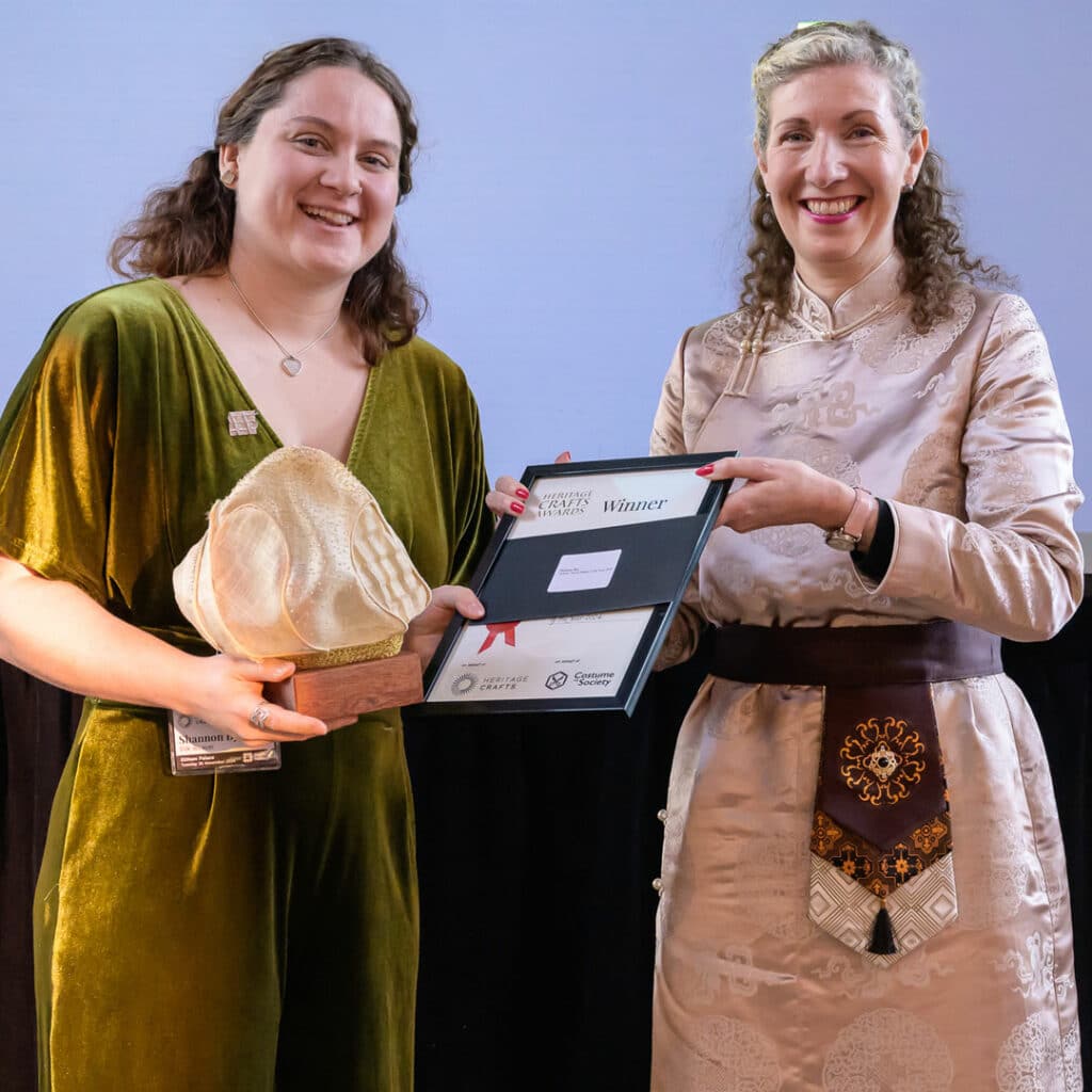 Hampshire silk weaver wins Fashion Textile Maker of the Year Award 2024