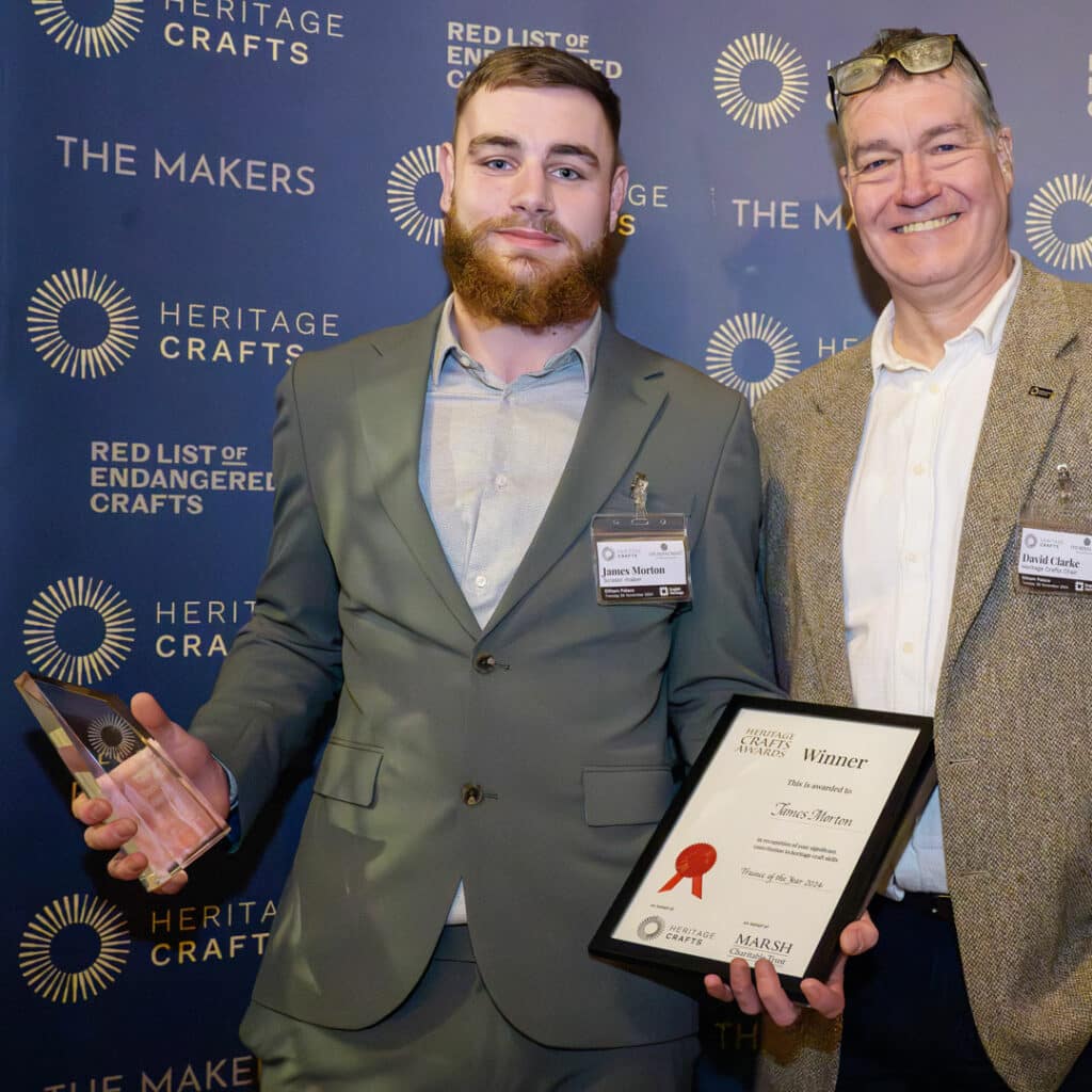 Sheffield scissor maker wins Heritage Crafts Trainee of the Year Award 2024