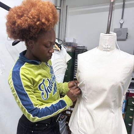 Exauce Mondo, Pattern cutter and garment maker