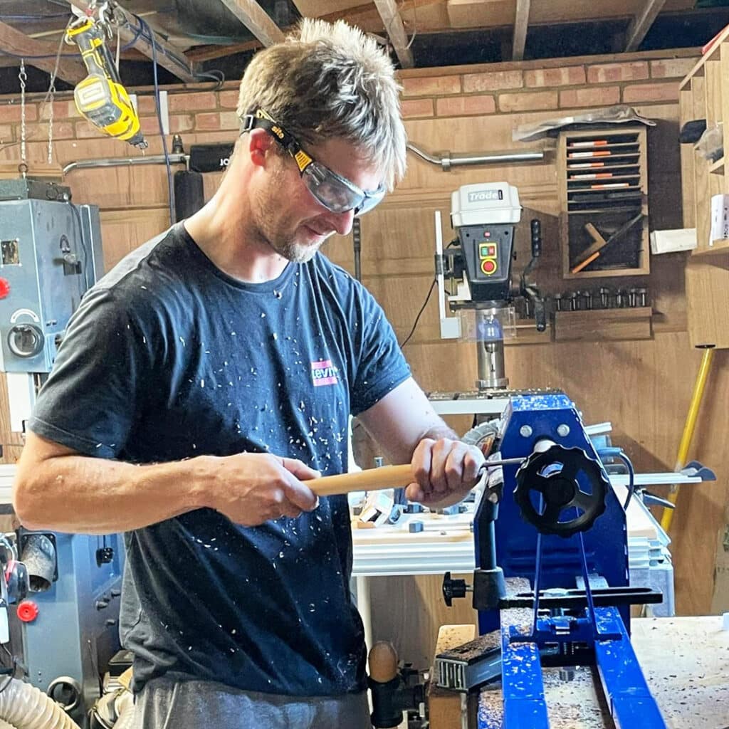 Leo White, Furniture maker and wood and straw marquetry