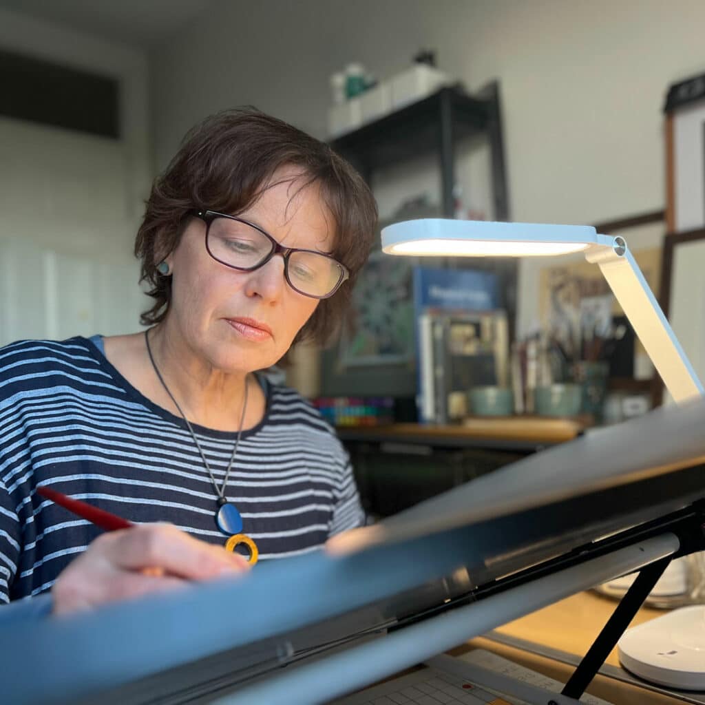 Lesley Romano, Calligrapher and Illuminator