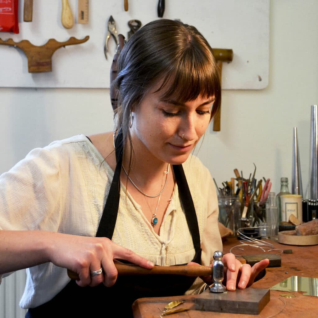 Lily Thomas, Jewellery maker and Silversmith