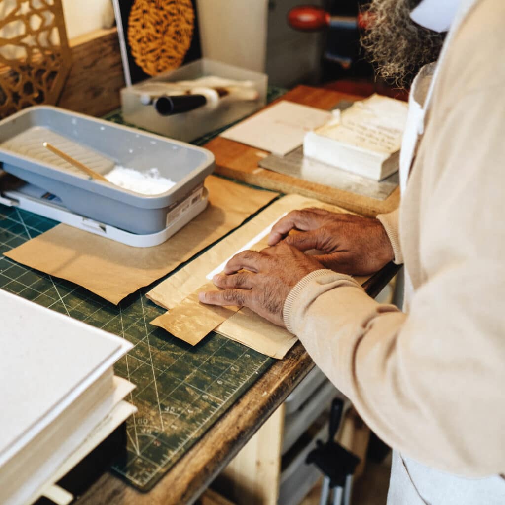 Ziyaad Lorgat, Bookbinder