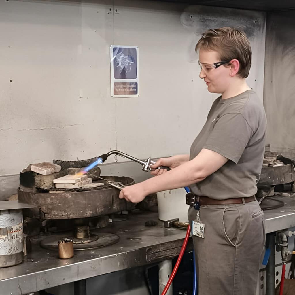 Annie Higgins, Metal Worker