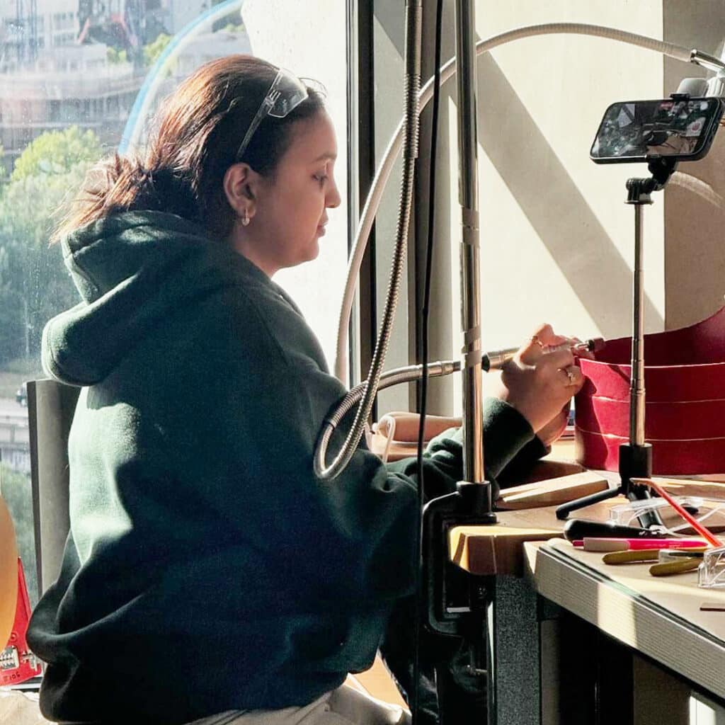 Preethi Kosanam, Leather worker