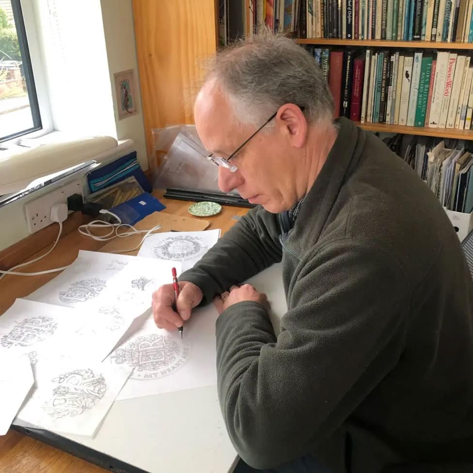 MBE for calligrapher and heraldry artist Tim Noad in the King’s Birthday Honours