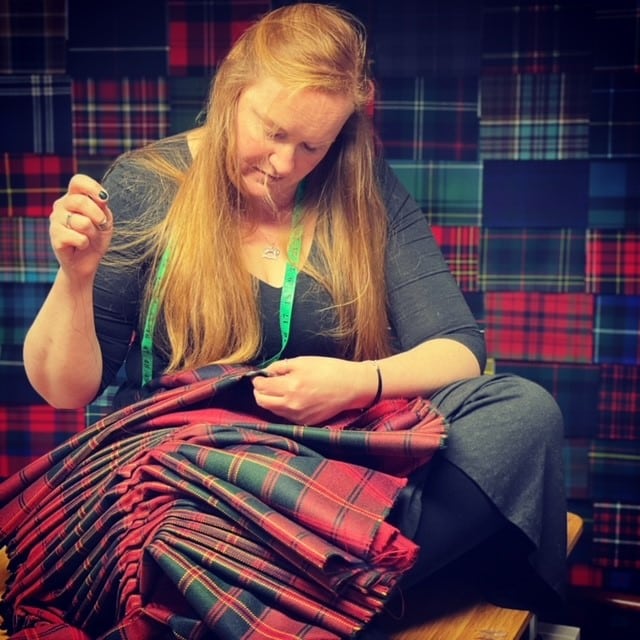 Nikki Laird, Kilt Maker