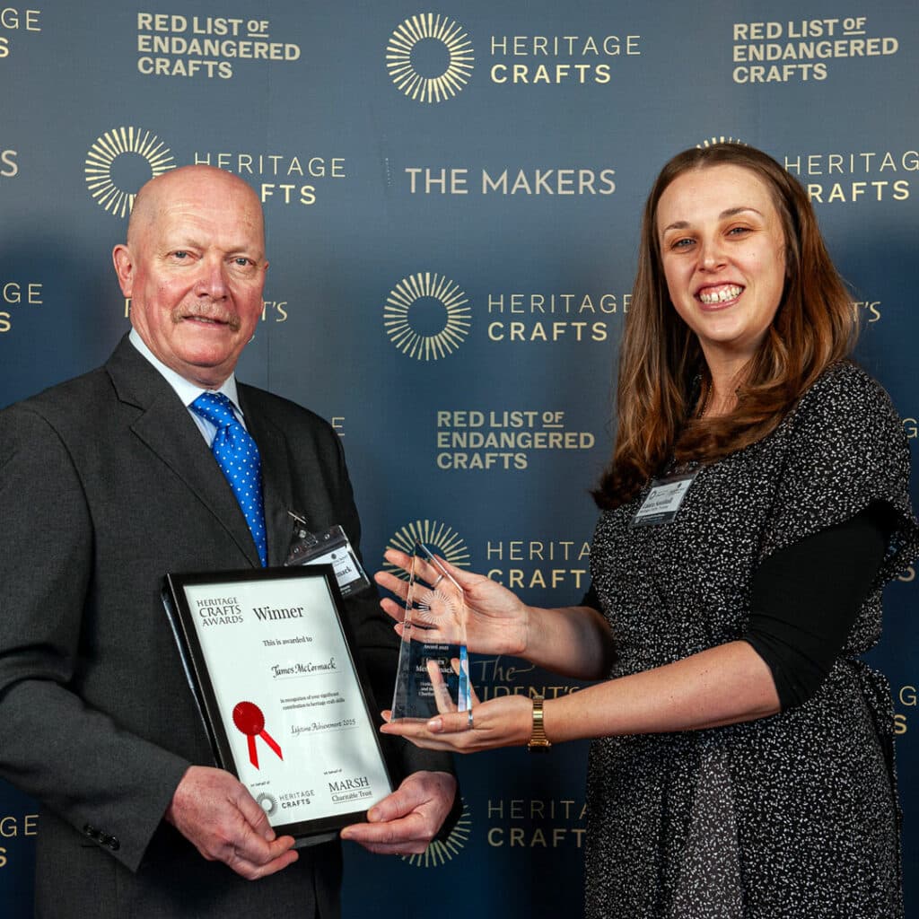 Hertfordshire shoe maker wins Lifetime Achievement Award 2025