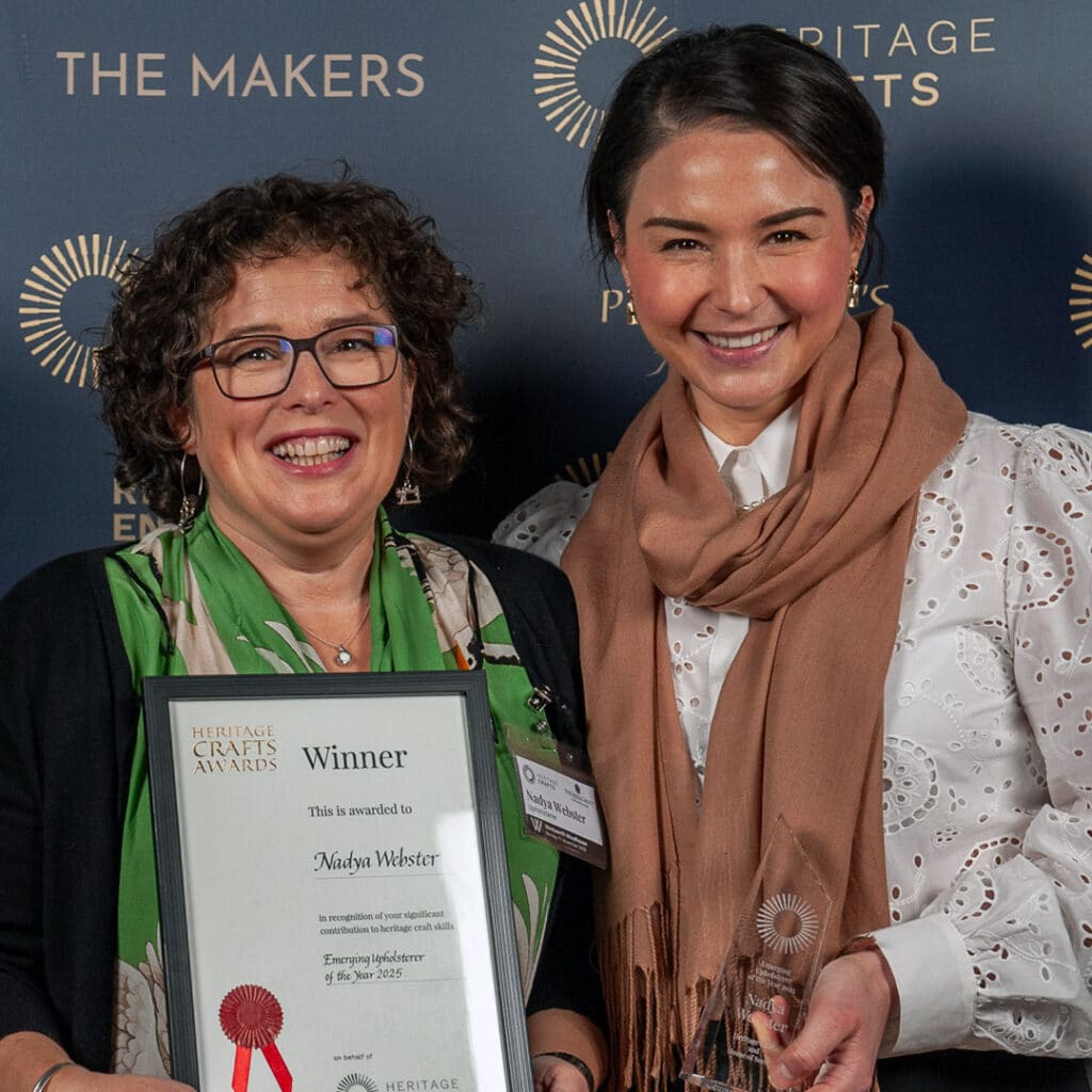 Nadya wins Emerging Upholsterer of the Year Award 2025