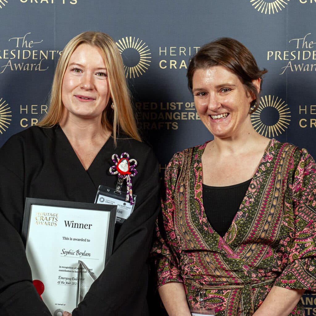 Sophie wins Heritage Crafts Emerging Embroiderer of the Year Award 2025