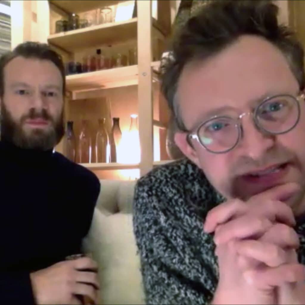 Hugo Macdonald and James Stevens from Bard Edinburgh