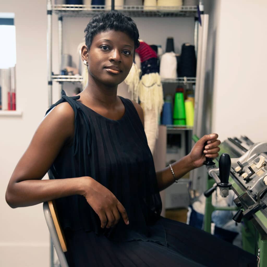 Aminat Seriki, Machine Knitting