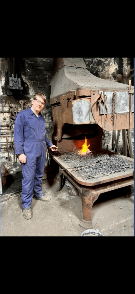 Dai Ifor Evans-Jones, Blacksmithing
