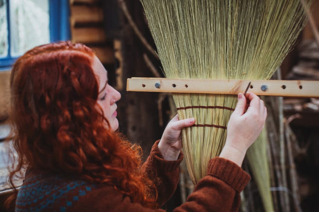 Rosa Harradine, Broom and Brush making