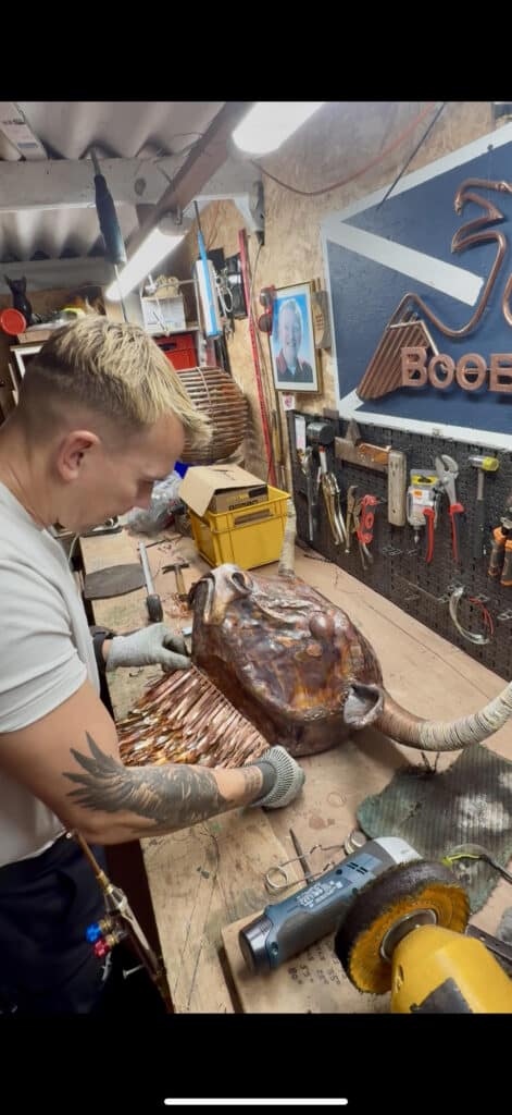 Ian Horne, Coppersmithing