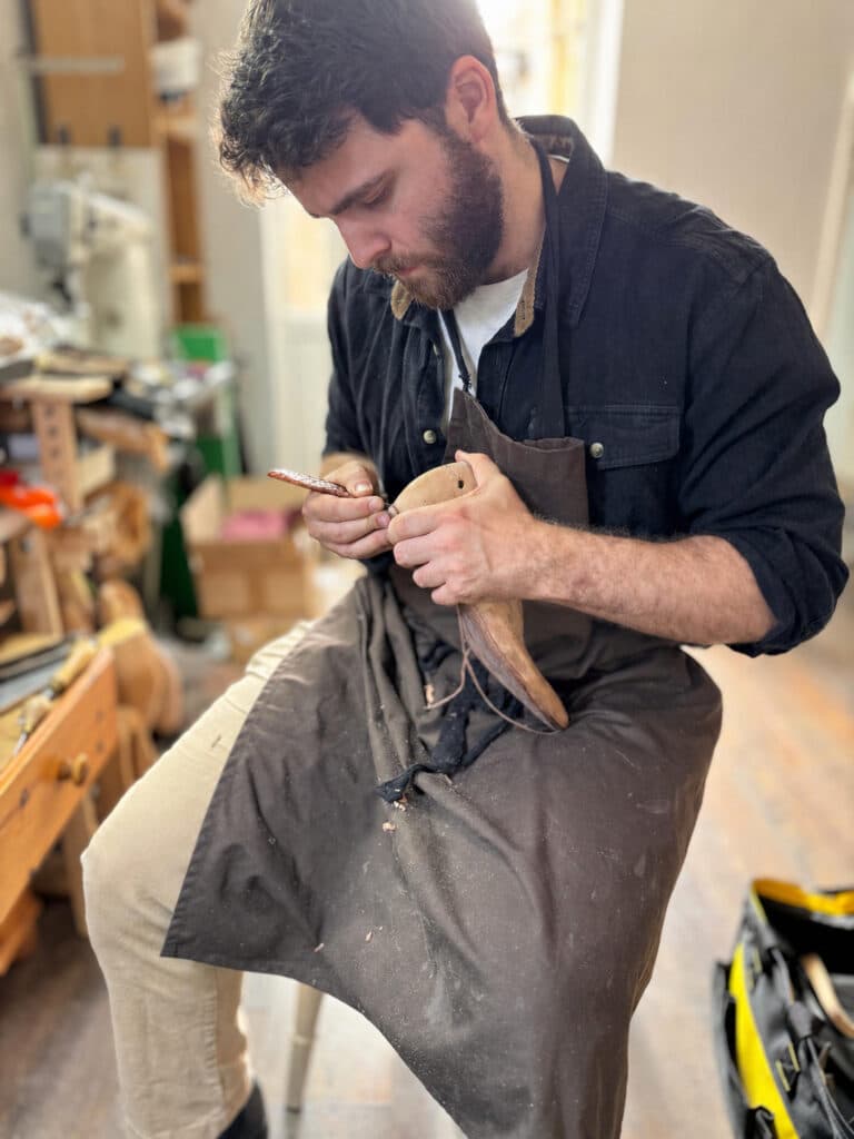 Daniel Cope, shoemaking