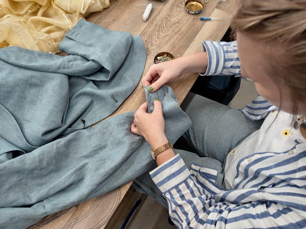 Isobel Blackburn, tailoring