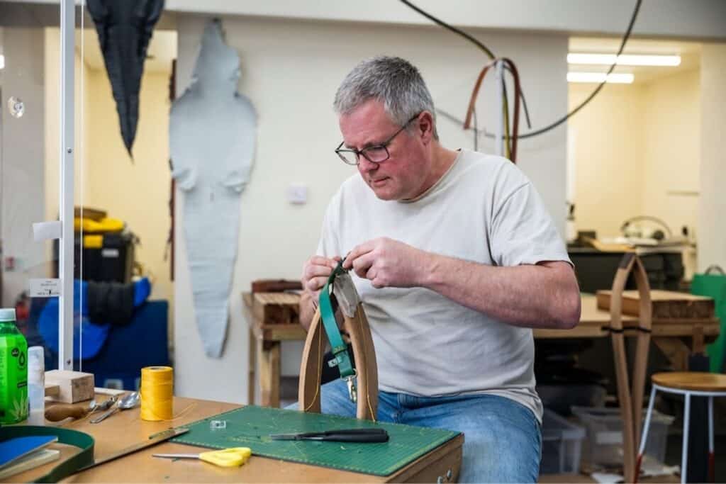 John Allison, leatherworking