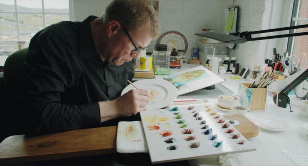 Five-day Ceramic Painting Masterclass with Lee Price at Duchess China 1888