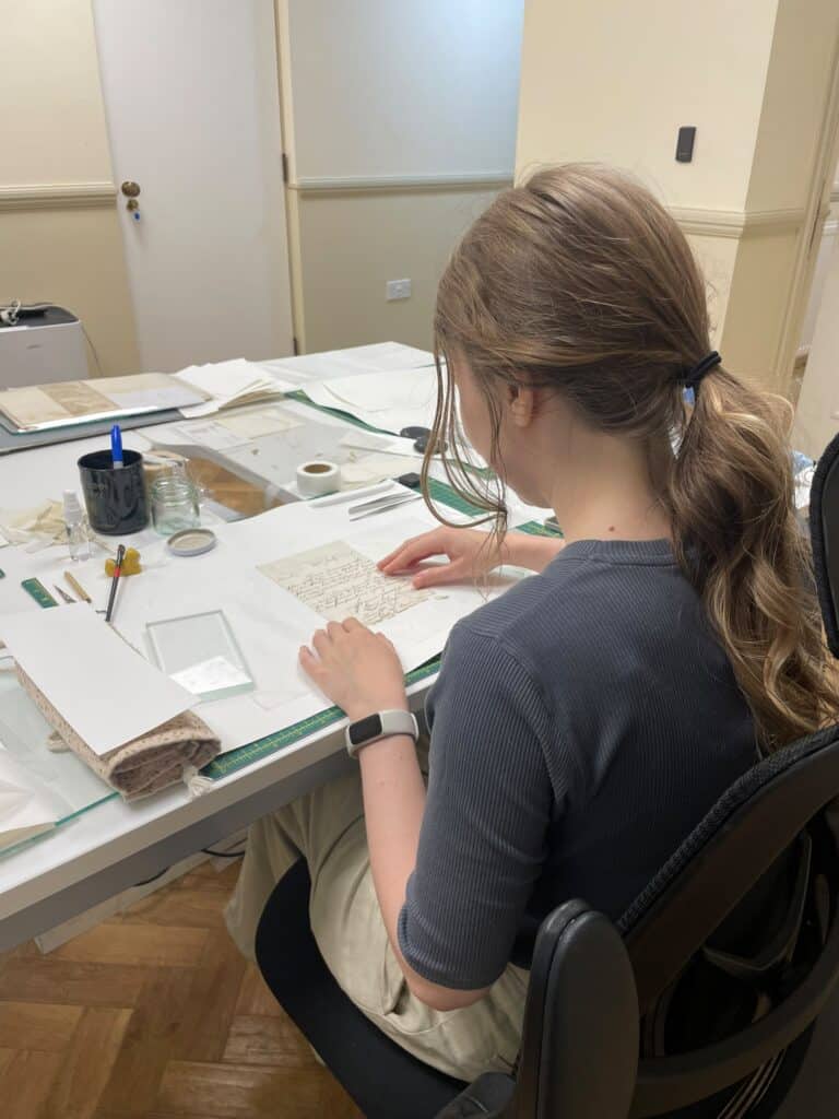Rachel Jacobs, historic bookbinding and conservation