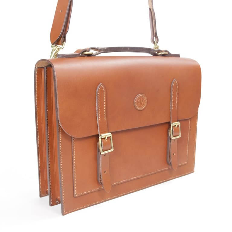 Twin Compartment Satchel