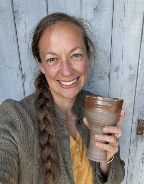 Rachel in the Dales Pottery
