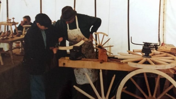 Family history, working with Grandad over 30 years ago.